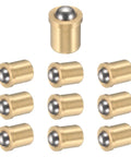 20 Pcs 304 Stainless Steel Ball Plungers Featuring Slick Spring Loaded Push Fit Latch, 3mm Ball Head And Compact 4X6mm Base for locking.