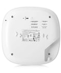 Real Deal Wifi 6 Indoor Access Point With Killer Coverage And Beast Mode Gaming Performance underside view with ports and labels.