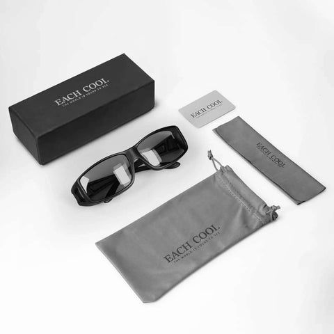 Over Glasses Sunglasses For Men And Women Polarized Anti Glare Sun Glasses UV Protection with packaging and pouch