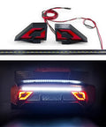 RC Light Strips Kit For 1/7 Scale Muscle Cars And Crawler RCs, Front Headlights Rear Taillights Side Marker Lights, Compatible With 6S