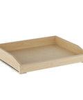 Smooth Glide Pull Out Cabinet Organizer Heavy Duty Wood Drawer Slide For Kitchen Base Cabinets And Pantry Storage With Soft Close Bottom Mount Setup, 25.5x21.5 inch wood drawer.