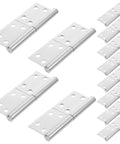 Sturdy Decorative Stainless Steel Flag Shaped Door Hinges Six Pairs Wear Resistant Easy to Remove Lift Off Hinges