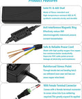 Beefy 24V DC Power Supply 4A 96W 100 240V AC To 24V DC Switching Adapter With 5.5x2.5mm Plug features outlined