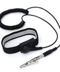 11 Inch Anti Static Wrist Strap Grounding Bracelet With Adjustable Wristband And Alligator Clip ESD Safe Wristband Extra Long Cord