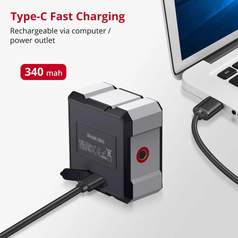 USB Charging Digital Angle Finder With Laser And Magnetic 4 Side Level Gauge Aluminum Box Gear For Precise Angles Zero At Any Angle Pro Gadget Class 2 Laser Output Under 1mW, USB-C charging