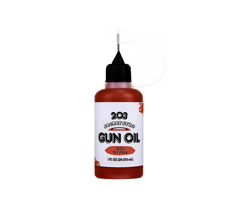 Heavy Duty High Viscosity Gun Oil For Extreme Temps, Reduces Wear, Protects Against Rust And Corrosion, Needle Oiler 1 Oz bottle