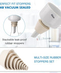 Buchner Funnel Filtration Kit With Handheld Vacuum Pump And 500mL Lab Vacuum Flask Includes 100 Pcs Filter Paper And Rubber Stoppers Set