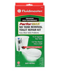 PerforMAX Universal Toilet Fill And Flush Valve Repair Kit package showing contents and installation instructions