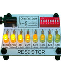 Hands On Soldering Practice Kit For Beginners DIY Electronics Training Board with resistors and LEDs