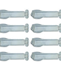 Eight Piece Hacksaw Bolt And Wing Nut Set For DIY Repairs Tough Pro Grade Hardware Kit For Metal Saw Frames with bolts