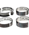 Crankshaft Main Bearing Set Bimetal Aluminum Replacement for Nodular Iron Crankshafts, 100% Bored Inside Diameters, OE-Grade Lead-Free Silicon Alloy