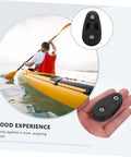 Kayak Anchor Trolley Kit With Nylon Single Sheave Blocks for Canoe and Boat Heavy Duty Bearing Pulleys, kayaker paddling on water