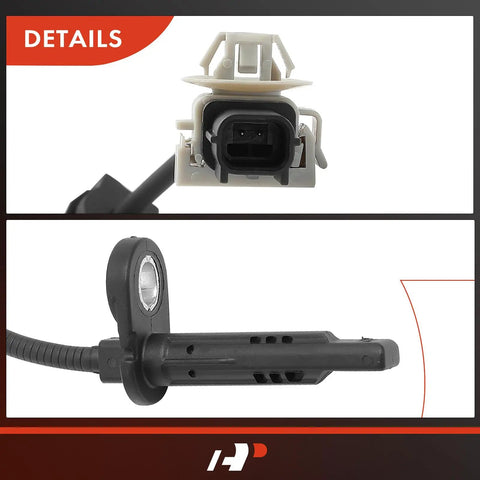 Front ABS wheel speed sensor connection view for Pack Of Two Front Abs Wheel Speed Sensors Straight Up Direct Fit Upgrade For Smooth Rides Rock Solid Durability No Hassle Swap For Acura Tlx And Honda Accord Drivers.