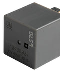 GM Multi-Purpose Relay Replacement for Cars, Trucks and SUVs, 12V Automotive Electrical Relay With OE-Quality Performance, Durable Relay Module for Reliable Power Control, black GM relay