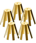 Universal Brass Golf Shaft Adapter Shims And Octopus Spacers Rig Ready Pack Of Five Durable Fittings Killer Grip Installation Tool.
