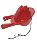 Toilet Baffle Replacement For GA715014-GEG1 Red Durable Plastic Floor Mounted with Chain