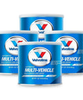 Heavy Duty Moly Fortified Multi Purpose Grease Four Pack Delivers 64 Ounces Total Lithium Complex EP Lubricant For Bearings Hinges And Joints So Smooth It Reduces Friction And Lasts Under High Pressure In Automotive Farm Equipment