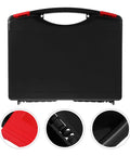 Badass Plastic Toolbox With Ergonomic Handle Designed For Mechanics And Handymen Who Demand Durability Compact Gear Slinger for trucks, top view.