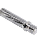 Upgrade Your Ride With 20 Heavy Duty Cold Forged Wheel Stud Conversion Kit Featuring 58mm Total Length And 41mm Shank Zinc Coated Steel For Faster Wheel Swaps On Cars Trucks And SUVs chrome wheel stud with hex center, 58mm length