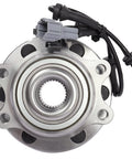 Front view of Front Wheel Bearing And Hub Assembly With Wheel Speed Sensor For 2005 To 2015 Frontier, Pathfinder And Xterra