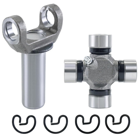 Transmission Slip Yoke And U Joint Kit For Turbo 350 TH350 700R4 1310 Series 26 27 Spline Replaces 5153X 236081X Plug And Play Ready