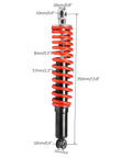 Two Pack 350mm Front Shocks For Go Karts And ATVs Beefed Up Front Suspension Upgrade For UTVs Drift Trikes Golf Carts Quads