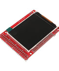DIY Oscilloscope Kit With Two Point Four Inch TFT Display 1MSPS Digital Scope For Hands On Electronics Learning, top view.
