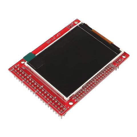 DIY Oscilloscope Kit With Two Point Four Inch TFT Display 1MSPS Digital Scope For Hands On Electronics Learning, top view.