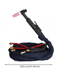 Beefed Up WP-18 Water Cooled Argon TIG Welding Torch Head featuring color coded braided hose with plug and play copper silicone build.
