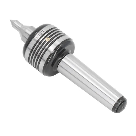MT4 Live Center With Straight Shank Pro Grade Balance Beefy Ball Bearing Assembly In High Carbon Steel 60 Degree For Lathe Tailstock