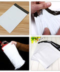 White Plastic Mailing Bags Pack Heavy Duty Self Seal Envelopes Lightweight Yet Thick And Durable Weatherproof for Clothes Shipping