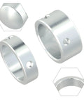 Durable Aluminum Alloy Handle End Cap For 25mm And 1 Inch Plate Loaded Machines Grip Covers With Smooth Edges For Extra Comfort During Tough Lifts Daily