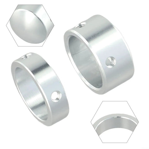 Durable Aluminum Alloy Handle End Cap For 25mm And 1 Inch Plate Loaded Machines Grip Covers With Smooth Edges For Extra Comfort During Tough Lifts Daily