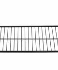 Front view of 24 Inch Slatwall Shelf Set Two Pack Heavy Duty Garage Storage Wire Shelves With Durable Powder Coat Finish for tools.