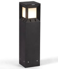 Go-To IP54 Waterproof Outdoor Bollard Path Light, 32-Inch Black LED Lamp, 3000K Warm White for Lawn, Patio, Courtyard and Driveway