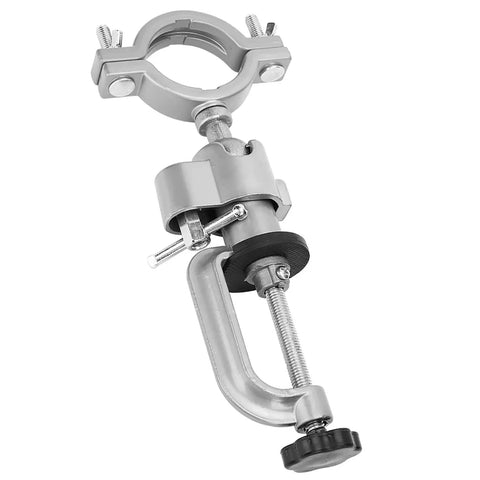 Rock Solid Bench Grinder Stand With Beefy Aluminum Alloy Clamp Universal Angle Grinder Holder Stable Vise Clamp Power Tool Mount For Drill And Grinder Fits Most Benches, aluminum alloy clamp