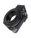 Heavy Duty Pro Grade Servo Hollow Rotary Table With Planetary Gearbox Speed Reducer, featuring precision cross roller bearings.