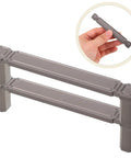 2 Pack Zinc Alloy Kitchen Cabinet Door Handles Retro Drawer Pulls Vintage Wardrobe Handles For Home And Office Furniture Hardware