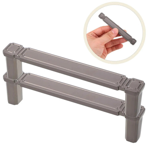 2 Pack Zinc Alloy Kitchen Cabinet Door Handles Retro Drawer Pulls Vintage Wardrobe Handles For Home And Office Furniture Hardware