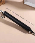 Soft Closing Door Closer 35Kg Adjustable Speed Positioning Door Stop Hardware Black, 30 cm