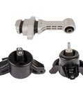Rock Solid Engine Motor And Transmission Mount Replacement Kit For Hyundai Accent Elantra, 3-piece heavy duty mounts.