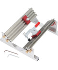 Dead On Positioning And No Sweat Quick Swap For Table Saws And Milling Machines Heavy Duty Aluminum Drawer Slide Jig Locator with clamps.