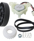 Washer Shift Actuator Replacement Kit 5 Piece For GE GTW490ACJ2WW GTW460ASJ6WW Includes Drive Belt Clutch Spring Transmission Pulley Nut And All Essential Components