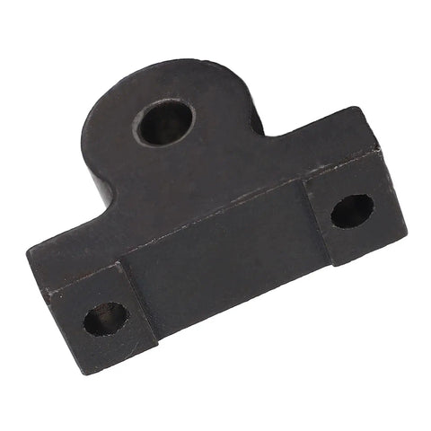 Right Hand Lead Screw Holder Bracket For Mini Lathe Built Tough Rust Proof Metal component with threaded holes and a secure grip.
