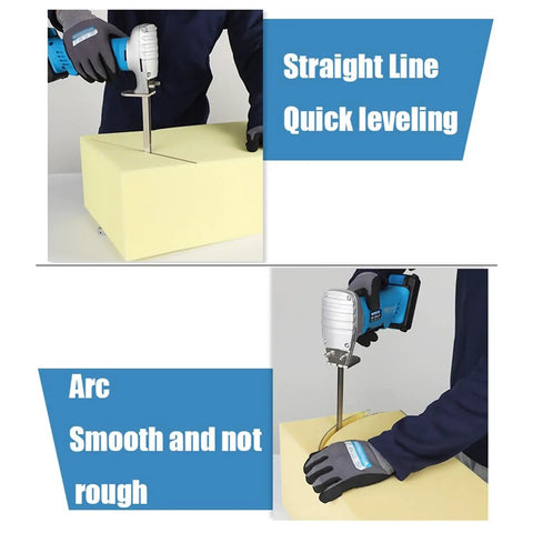 Beast 300W Foam Cutter With Adjustable 6, 8, and 12 Inch Cutting Heights used for straight and arc cuts on foam block