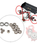 14 Piece Ball Bearing Upgrade Kit For WLtoys 244016 RC Car 1 24 Scale High Precision Bearings For Smoother Spin Reduced Friction