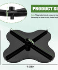 Dimensions of Spreader Spinner Replacement N2320 For Lawn Spreaders 101186 705699 091186 092807 shown at 9.38in wide