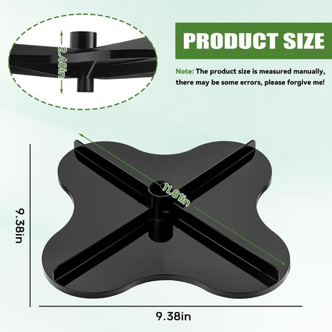 Dimensions of Spreader Spinner Replacement N2320 For Lawn Spreaders 101186 705699 091186 092807 shown at 9.38in wide