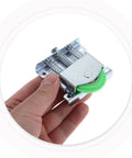 Top Grade Heavy Duty Sliding Door Roller Kit For Wardrobe Closet And Patio Doors Steel Frame Nylon Reinforced Fiber Bearings Wear Resistant Smooth Glide Heavy Load Support Household Upgrades Easy Install Compatible Plug And Play Home Reno Fix, hand-held green wheel