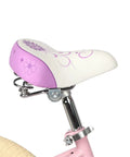 Wide Kids Bicycle Seat For Girls Comfortable Replacement Bike Saddle Waterproof Foam Cushion Ergonomic Design Kid Friendly Easy Install Mount Pain Free Smooth Ride
